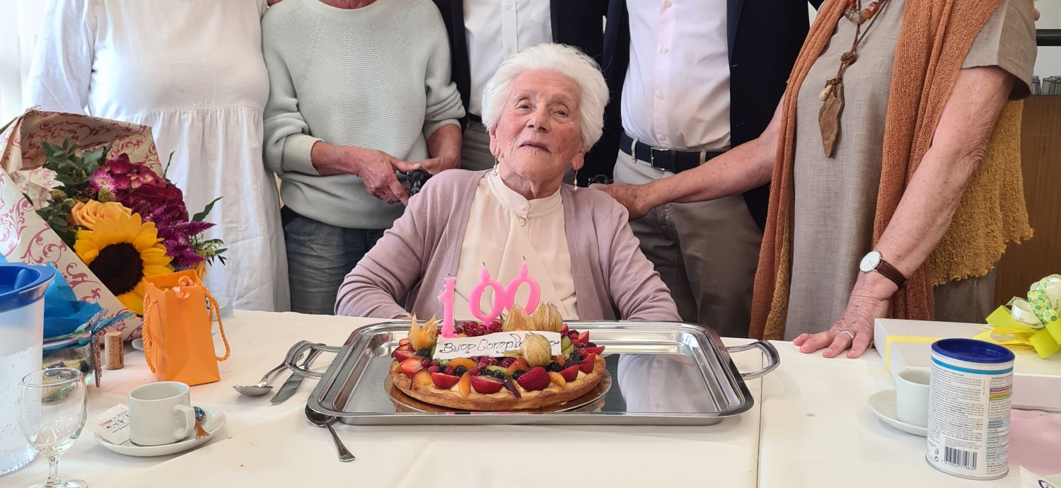 Rosina Bariffi, 100 anni a Casa Rea