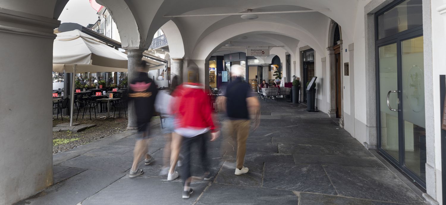 Una nuova veste per i portici di Piazza Grande e largo Zorzi